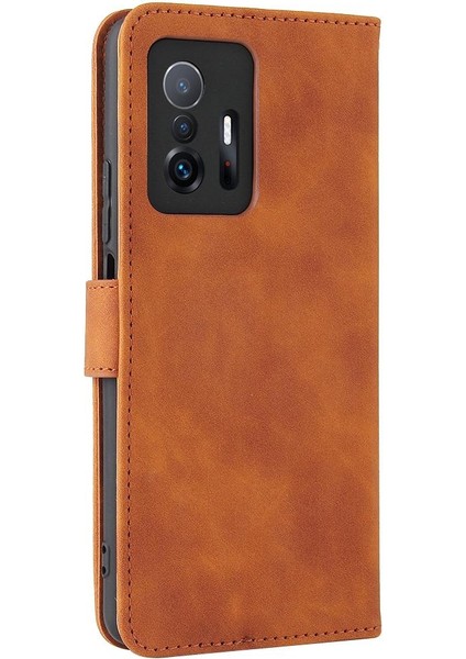 Xiaomi 11T 5g Için Kılıf Deri Folio Flip Case Koruyucu Kapak Tam (Yurt Dışından) modelleri