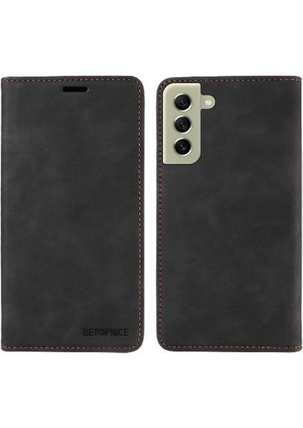 Samsung Galaxy S21 Fe 5g Manyetik Pu Deri Folio Cüzdan (Yurt Dışından)