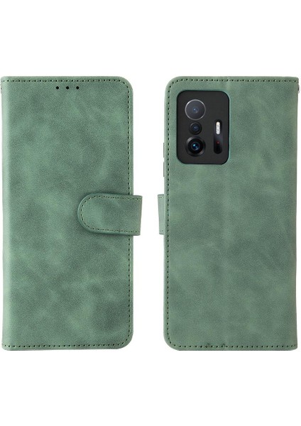 Xiaomi 11T 5g Için Kılıf Deri Folio Flip Case Koruyucu Kapak Tam (Yurt Dışından)