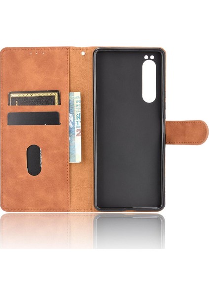 Sony Xperia 1 Ii Için Kılıf Tam Koruma Deri Folio Flip Case Kart (Yurt Dışından) indirimleri