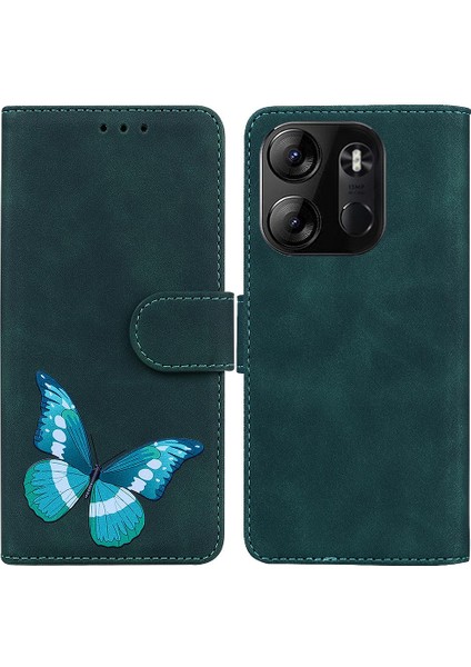 Tecno Spark Go 2023 Flip Folio Kapak Için Kılıf Cüzdan Renk Baskılı Kart (Yurt Dışından)