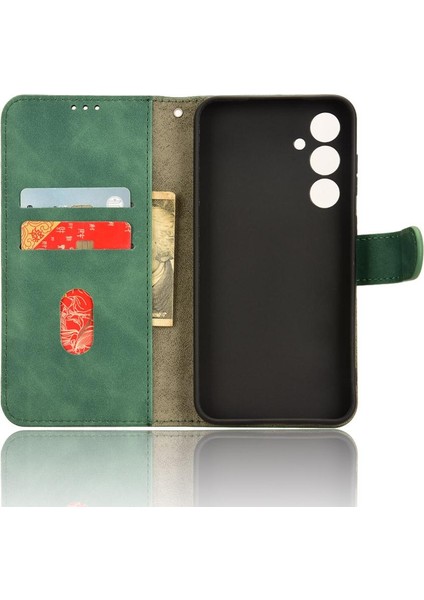 Samsung Galaxy S23 Fe 5g Için Kılıf Deri Folio Flip Case Koruyucu (Yurt Dışından)