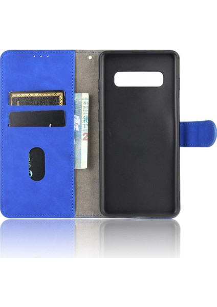 Samsung Galaxy S10 Artı Kart Tutucu Kickstand Kart Kapağı ile (Yurt Dışından)