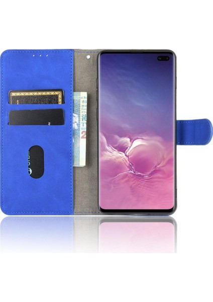 Samsung Galaxy S10 Artı Kart Tutucu Kickstand Kart Kapağı ile (Yurt Dışından)