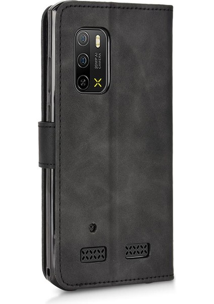 Ulefone X10 Için Kılıf Deri Folio Flip Case Kart Ekleme Koruyucu (Yurt Dışından)