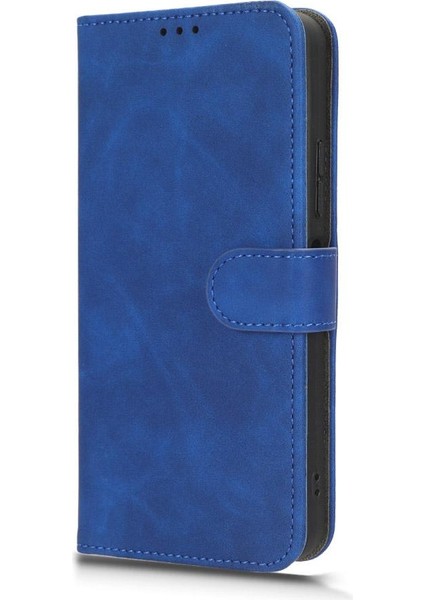 Kart Tutucu Kickstand Deri Folio Flip Case ile Nokia C32 Için Kılıf (Yurt Dışından)