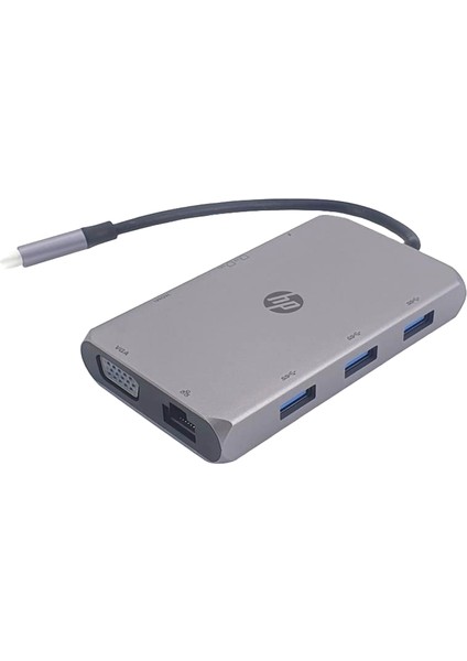 Hp 4 In 1 Docking Station Type- C To 3*usb 3.0 – 1*RJ45(1000M)