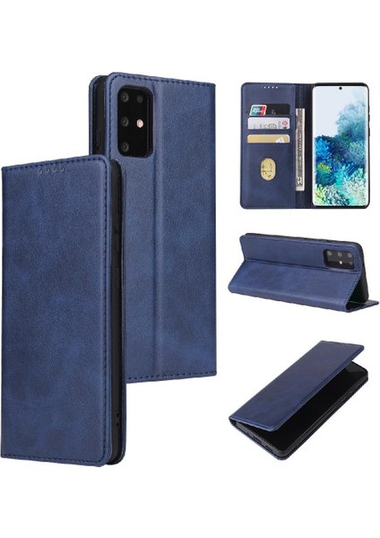 Kart Tutucu Kickstand Tam Koruma ile Samsung Galaxy S20 Için Kılıf (Yurt Dışından)