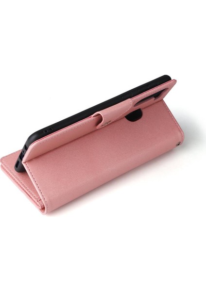 El Kayışı Manyetik Deri Kart Tutucu ile Samsung Galaxy A21 Için Kılıf (Yurt Dışından) modelleri