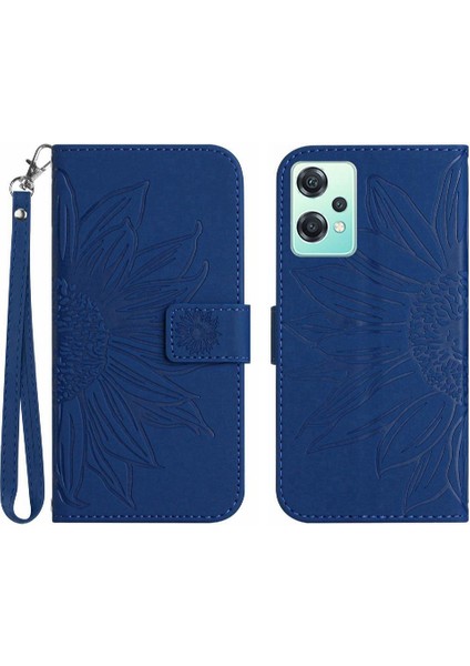 Realme 9 Pro 5g Flip Cüzdan Telefon Kılıfı Için Kılıf Kısa Kayış Lüks Pu ile (Yurt Dışından)