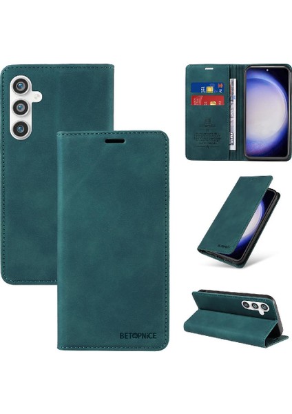 Samsung Galaxy S23 Fe 5g Manyetik Pu Deri Folio Cüzdan (Yurt Dışından)