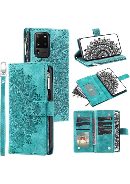 Samsung Galaxy S20 Ultra Karbon Fiber Pu Ince Tahıl ile Eklenmiş (Yurt Dışından)