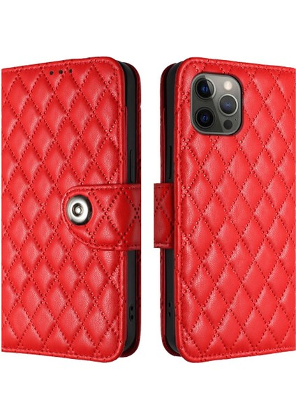 IPhone 12 Için Kılıf Pro Max Darbeye Şık Koruyucu Kart Tutucu Kapak (Yurt Dışından)