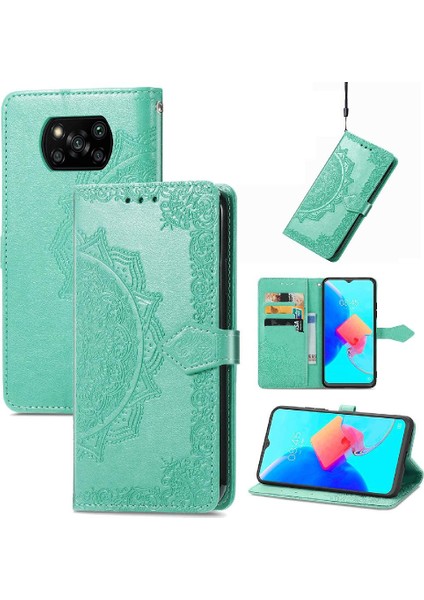 Xiaomi Poco X3 Pro Flip Kapak Için Kılıf Darbeye Basit Iş Deri (Yurt Dışından) fiyatları