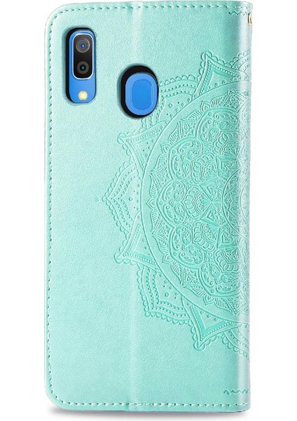 Samsung A30 Darbeye Dayanıklı Zarif Desen Basit Iş Çevirme (Yurt Dışından)