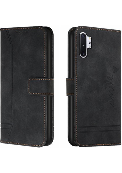 Telefon Kılıfı Için Samsung Galaxy Not 10 Artı Kart Yuvaları Kapak El Kayışı Pu (Yurt Dışından) indirimleri