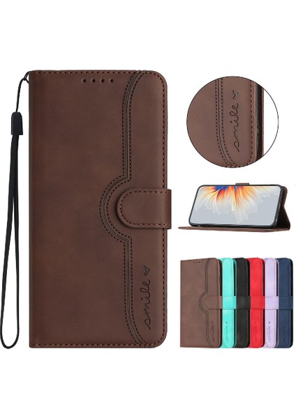 Infinix Sıcak 40 Vaka Dahili Mıknatıs Kapak Cüzdan Premium Pu ile Uyumlu (Yurt Dışından)