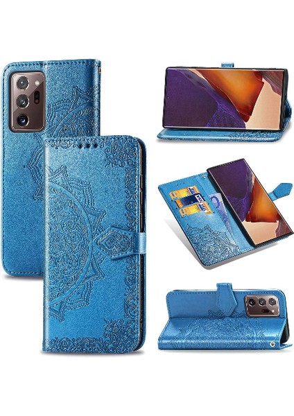 Samsung Not 20 Için Kılıf Ultra Basit Iş Deri Kılıf Kapak Çevirin (Yurt Dışından)
