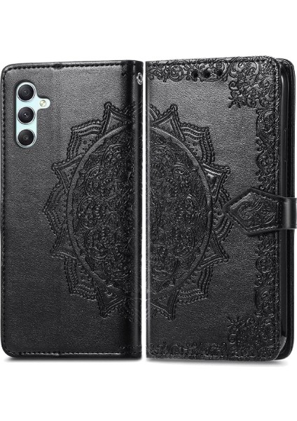 Samsung A34 5g Için Kılıf Zarif Desen Deri Kılıf Darbeye Çevir (Yurt Dışından)