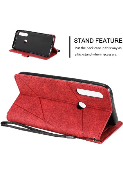 Motorola Moto G Güç Cüzdan Flip Case Için Folio Pu Deri Kart Tutucu (Yurt Dışından)