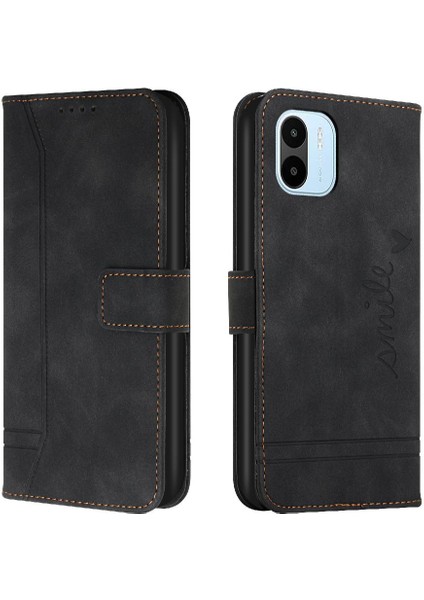 Telefon Kılıfı Için Xiaomi Redmi A1 Manyetik Kapatma Kart Yuvaları Kapak Pu El (Yurt Dışından) indirimleri