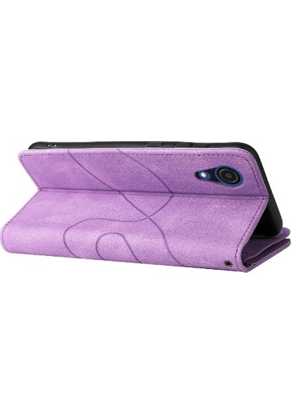 Samsung Galaxy A03 Çekirdek Kickstand Koruyucu Iki Renkli Dikiş Için Kılıf (Yurt Dışından) fırsatları