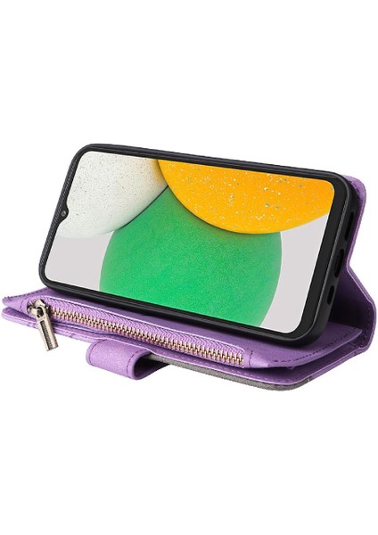 Samsung Galaxy A03 Çekirdek Kickstand Koruyucu Iki Renkli Dikiş Için Kılıf (Yurt Dışından) indirimleri