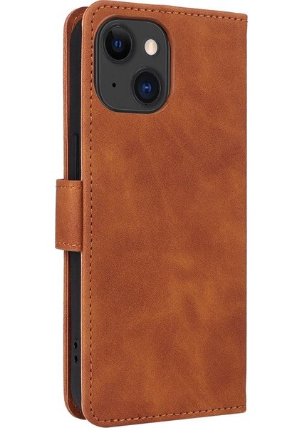Iphone 15 Için Kılıf Pro Koruyucu Kapak Deri Folio Flip Case Tam (Yurt Dışından)