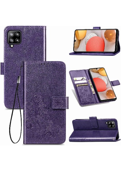 Samsung Galaxy Case 5g Kısa Kayış Zarif Iş Deri Kılıf (Yurt Dışından)