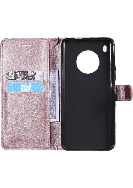 Huawei Y9A Iş Cüzdan Telefon Kılıfı Için Flip Case Yüksek Kalite Deri (Yurt Dışından)