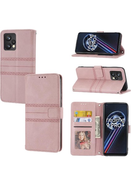 Realme Narzo 60 Pro Darbeye Koruyucu Kickstand Manyetik Için Flip Case (Yurt Dışından)