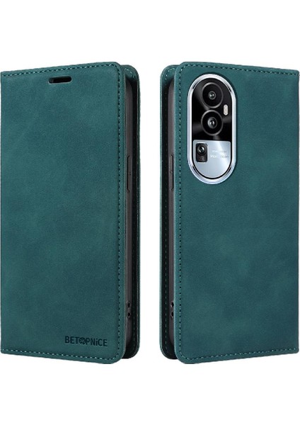 Oppo Oppo 10 Pro 5g Için Kılıf Koruyucu Folyo Cüzdan Manyetik Pu Deri (Yurt Dışından)