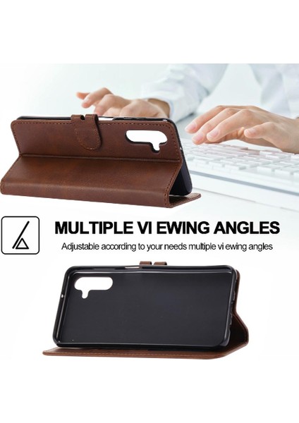 Samsung Galaxy S24 Kickstand Kabartmalı Kart Tutucu Için Cüzdan Durumda Tüm (Yurt Dışından) indirimleri