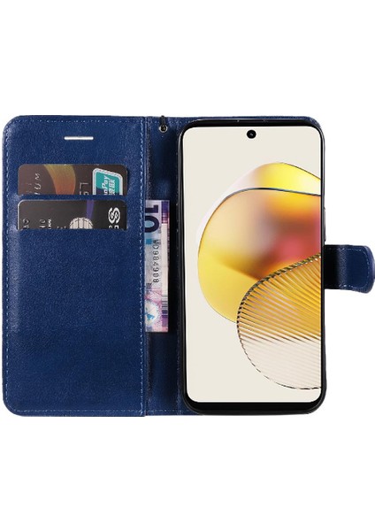 Motorola Moto G73 Klasik Düz Renk Iş Cüzdan Telefon Için Flip Case (Yurt Dışından) indirimleri