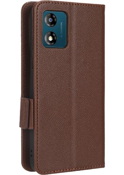 Motorola Moto E13 Kart Yuvaları Tutucu Pu Deri Cüzdan Manyetik (Yurt Dışından) modelleri