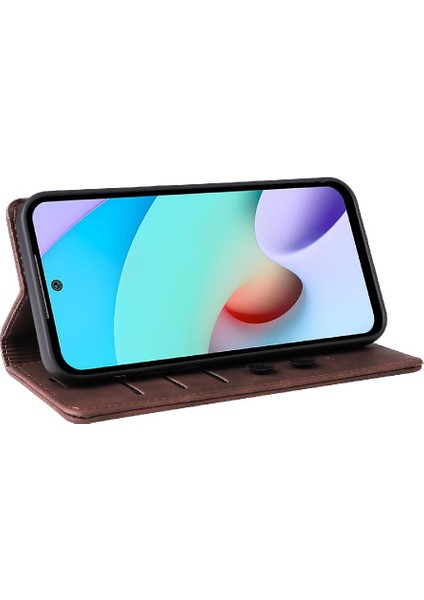 Xiaomi Redmi 10 Için Flip Case Darbeye Kapak Cüzdan Basit Deri (Yurt Dışından) fırsatları