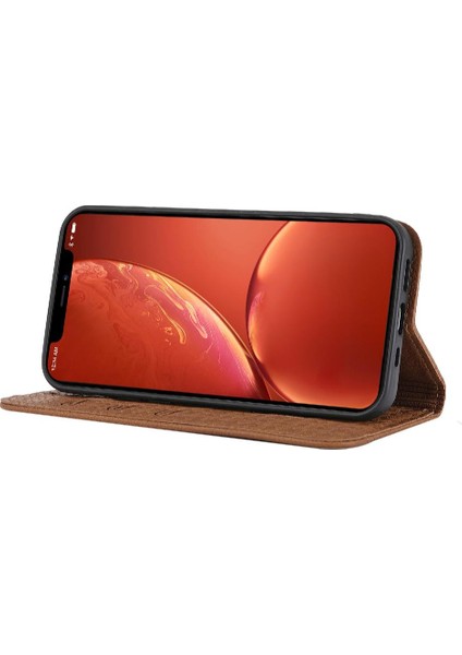 IPhone 13 Için Kılıf Mini El Cüzdan Kredi Kartı Tutucu Flip Folio Kitap Pu (Yurt Dışından)