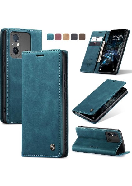 Xiaomi Redmi 12C Durumda Kart Yuvası Kickstand Manyetik Kapatma Için Flip Case (Yurt Dışından)