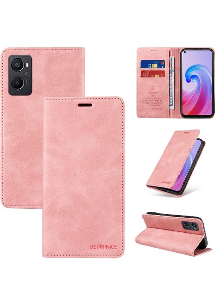 Gx Shop Oneplus Nord N20 5g Manyetik Folio Cüzdan Pu Deri Koruyucu Kılıf (Yurt Dışından)