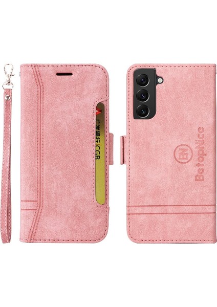 Samsung Galaxy S22 Ultra 5g Için Kılıf Cüzdan Kapak Çevirin Kart Yuvaları Tpu (Yurt Dışından)