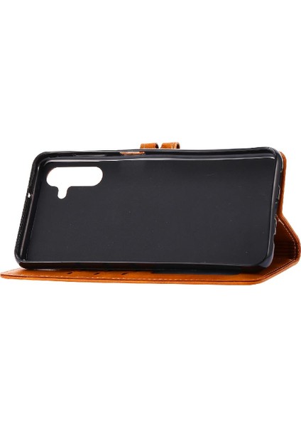 Cüzdan Kılıf Samsung Galaxy A34 Için Kickstand Kart Tutucu Kabartmalı Tüm (Yurt Dışından) modelleri