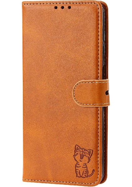 Cüzdan Kılıf Samsung Galaxy A34 Için Kickstand Kart Tutucu Kabartmalı Tüm (Yurt Dışından) indirimleri