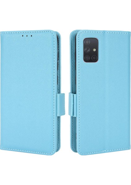 Samsung Galaxy A71 4g Pu Deri Cüzdan Kart Yuvaları Tutucu Yan (Yurt Dışından)