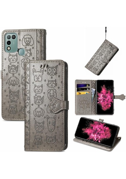 Infinix Sıcak 10 Oyun Karikatür Hayvanlar Darbeye Kapak Kılıfı (Yurt Dışından) fiyatları