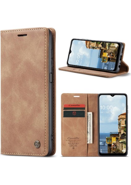 Samsung Galaxy A32 5g Flip Folio Kitap Manyetik Kapatma Pu Için Flip Case (Yurt Dışından)