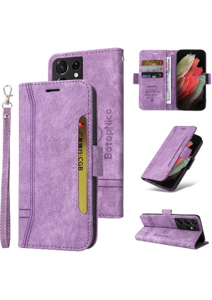 Samsung Galaxy S21 Ultra 5g Için Kılıf Cüzdan Kapak Çevirin Kart Yuvaları Tpu (Yurt Dışından)