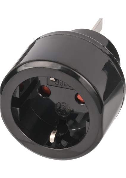 Türkiye Fiş Sistemi Avustralya-Çin Ülkeleri Uyumlu IP20 Lisanslı Topraklı Travel Adaptör