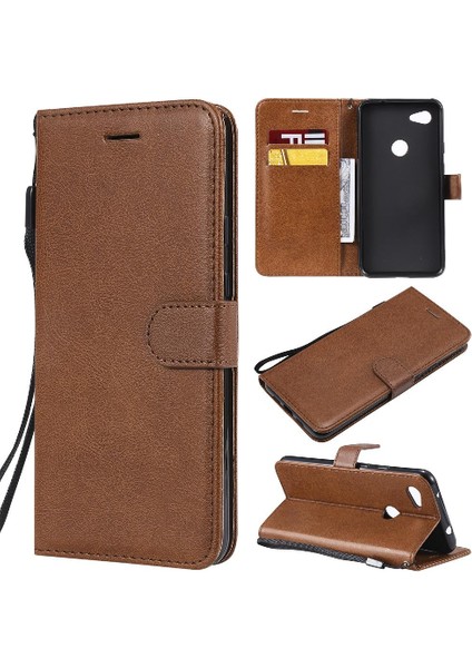 Kart Yuvası Telefon ile Google Piksel Xl 3A Yüksek Kaliteli Deri Için Flip Case (Yurt Dışından)