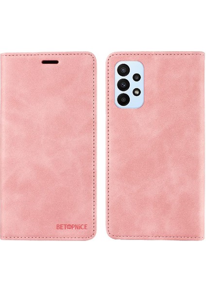 Samsung Galaxy A73 5g Manyetik Koruyucu Pu Deri Folio Cüzdan (Yurt Dışından)