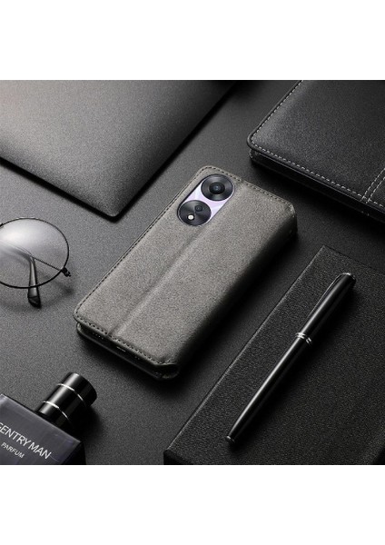 Oppo A78 Zarif Iş Moda Tasarım Deri Kılıf Flip Için Kılıf (Yurt Dışından) modelleri